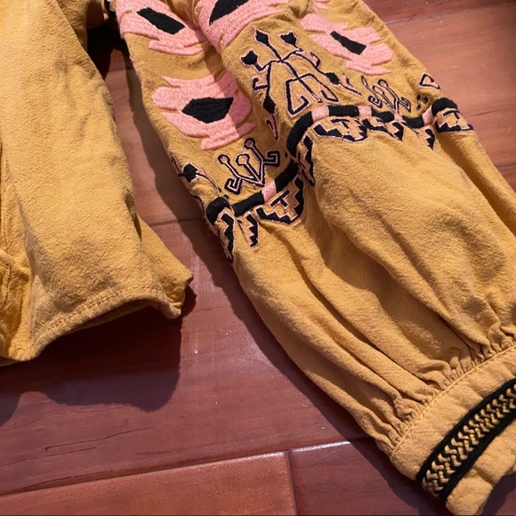 Free People Embroidered Swingy Jacket S - Picture 6 of 14